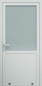 Aluminiowe drzwi zewnętrzne | ral7035