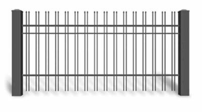 Ogrodzenie posesyjne AW1026